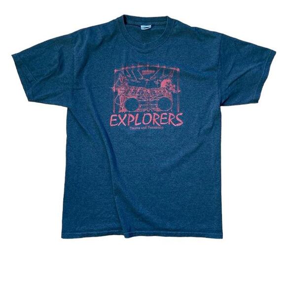 Explorers drum kit shirt gildan - Picture 1 of 4